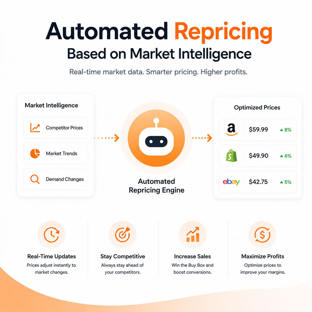 PriceRest AutomatedRepricingBasedonMarket-Intelligence