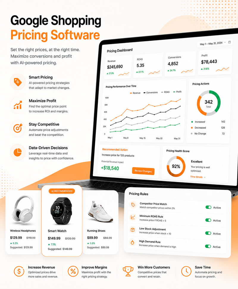 Google Shopping Pricing Software​