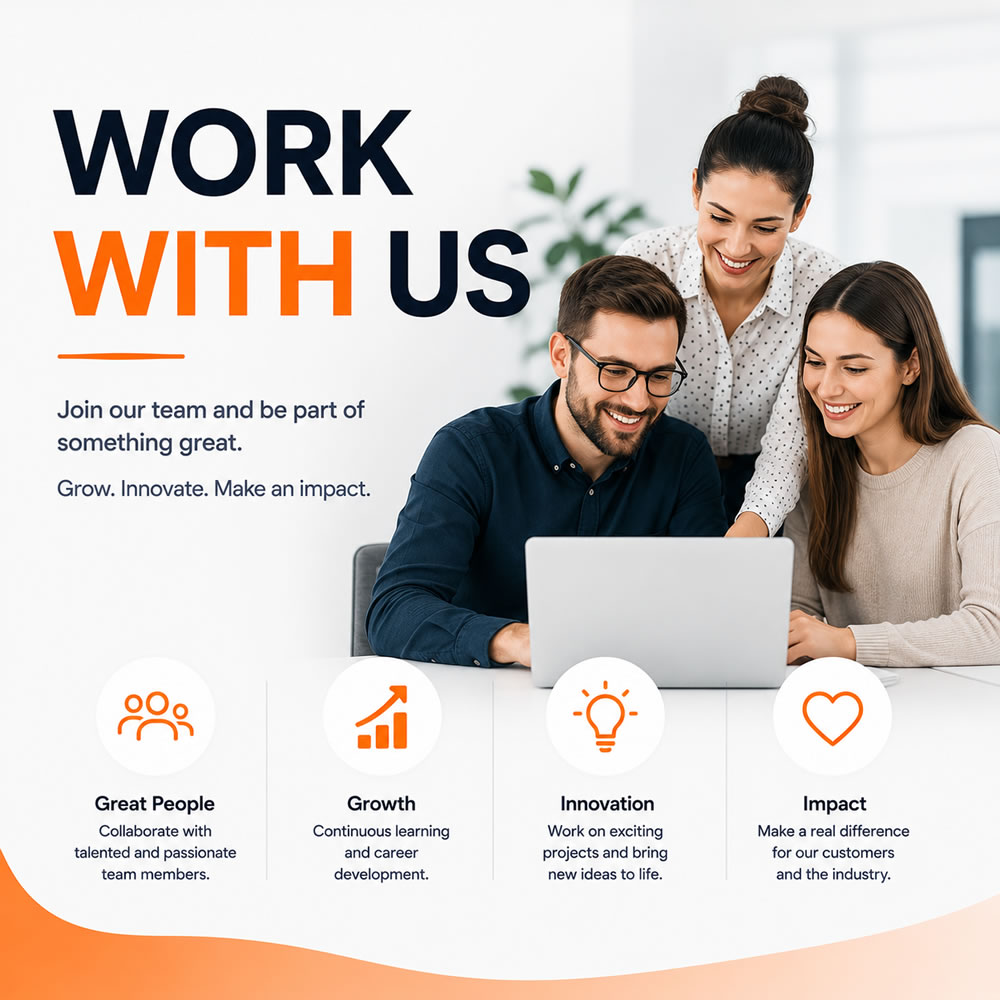 work with us
