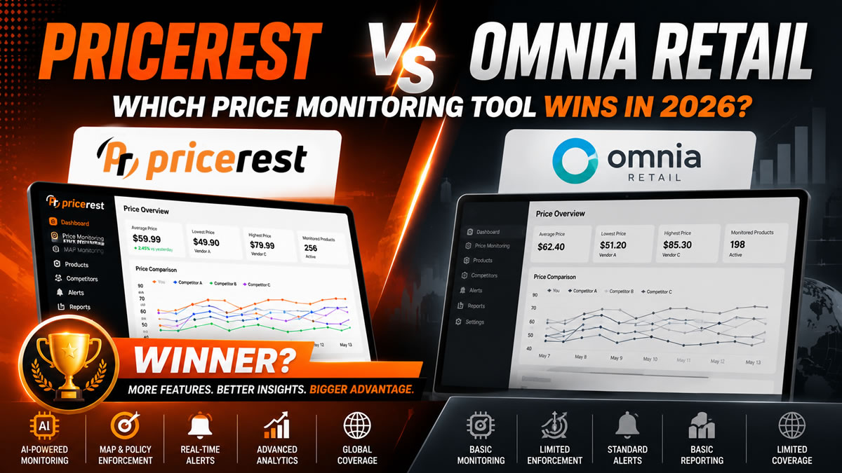 PriceRest vs Omnia Retail Which Price Monitoring Tool
