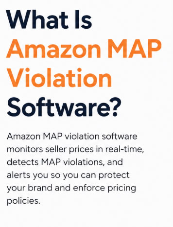 What Is Amazon MAP Violation Software