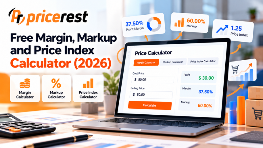 Free Margin, Markup and Price Index Calculator (2026)